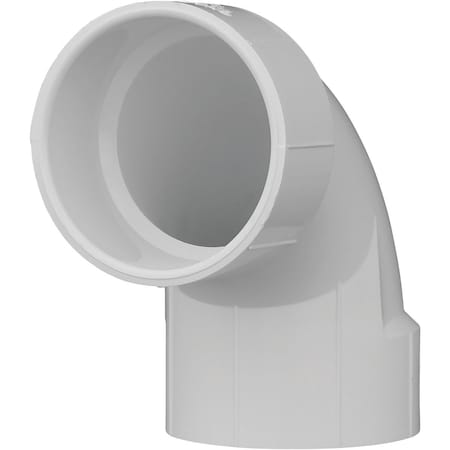 Charlotte Pipe And Foundry 3 In. Schedule 40 90 Deg. Sanitary DWV PVC Elbow 1/4 Bend PVC 00300 1200HA